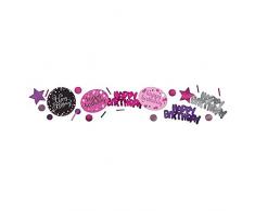 amscan 9901186 Konfetti pink Sparkling Celebration