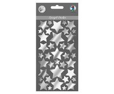 Spiegel Sticker, Sterne, aus Acrylglas, selbstklebend