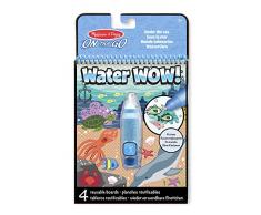 Melissa & Doug Water Wow Malblock - Malen mit Wasser - Unter Wasser (4 Seiten)