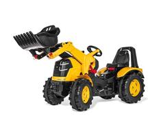 Rolly Toys Trettraktor rollyX-Trac Premium CAT (für Kinder von 3-10 Jahre, Frontlader, Flüsterreifen, Sitzverstellung) 651115