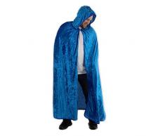 Everfan Umhang Mit Kapuze | Mantel Mit Kapuze Für Halloween, Cosplay, Kostüm, Kleiden Königsblau Erwachsene