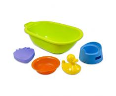 Miniland 31200 - Badewanne mit Zubehör im Netz