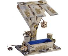 Rulke rulke040559 Brunnen mit Laterne und Schaf