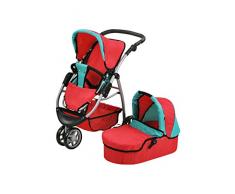 Knorrtoys 90445 - Puppenwagen Cico - Red Green