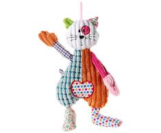 Heunec 718678 Plüschtier, Katze, Mixi-mati-bunt