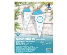 Ursus 5140023 - Geschenkbox Chiara 5 Stück, schneestern blau