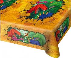 Folat Tischdecke Abenteuerliche Dinos 180 x 130 cm