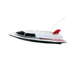 Jamara 040430 - Swordfish 2 Kanal mit LED 27Mhz - 2 Antriebsmotoren mit Sicherheitsfunktion! Schiffsschrauben drehen sich nur im Wasser, einfach zu steuern, Gleiterrumpf für hohe Geschwindigkeiten,LED