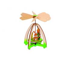 Kuhnert Wärmespiel Frühling aus Holz zum Zusammenbauen Bastelset, 12 CM