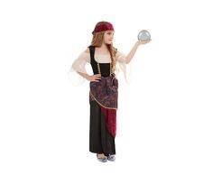 Smiffys 50786S Deluxe Fortune Teller Kostüm, Mädchen, mehrfarbig, S - Alter 4-6 Jahre