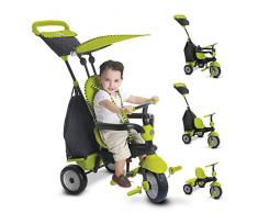 smarTrike 6950800 - Glow Touch Steering 4 in 1 Dreirad, grün