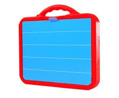 Simba 106304026 - Art & Fun ABC Magnettafel im Koffer 62-teilig