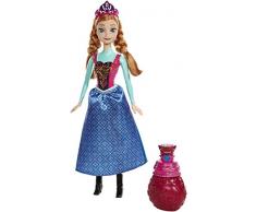 Mattel Disney Princess BDK32 - Farbwechselzauber Anna Puppe