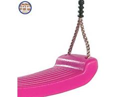 Schaukelsitz Schaukelbrett Brettschaukel Kunststoff rosa für Schaukel Spielturm Schaukelgerüst