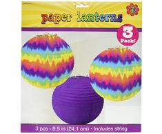 amscan 240102 60er Jahre Feeling Groovy Papier Laternen