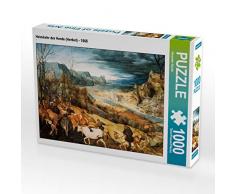 CALVENDO Puzzle Heimkehr der Herde (Herbst) - 1565 1000 Teile Lege-Größe 64 x 48 cm Foto-Puzzle Bild von Alexander Bartek
