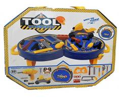 Allkindathings bt828706 Kinder Kids 25 piecesdrill Tool Box Set DIY Builders Gebäude Konstruktion Spielzeug