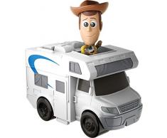 Mattel GCY61 - Disney Pixar Toy Story 4 Minis Woody und Wohnmobil, Sammelfiguren mit Fahrzeug, Spielzeug ab 3 Jahre