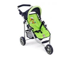 Bayer Chic 2000 612 16 - Jogging-Buggy Lola, Puppenwagen, Bumblebee, grün