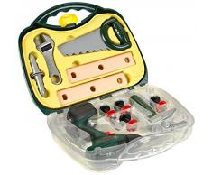 Theo Klein 8584 - Bosch Akkuschrauber-Koffer mit Zubehör, Baukästen