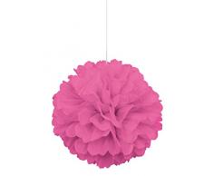 Unique Industries 64272 Decoration Party-Deko, Papier, rose