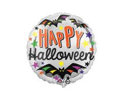 Amscan International 8.598.664,5 cm Happy Halloween Sterne Folie Ballons (Standard)