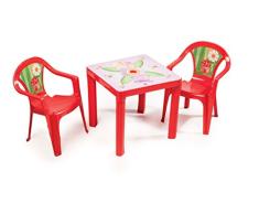 PARADISO Kinder Tisch, Rot