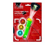 Natural History Museum Creepy Crawly Taschenlampe und Projektor, Mehrfarbig, Einheitsgröße