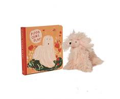 Manhattan Toy Pippa, komm spiel! Baby und Kleinkind Board Book + Afghan Hound Stofftier Hund Geschenkset