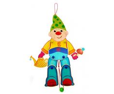 Hess Spielzeug 12433 - Hampelfigur Zwerg, aus Holz