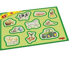 HABA 302839 Meine ersten Rahmenpuzzles – Bauernhof