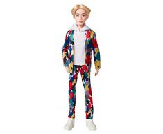 Mattel GKC88 - BTS Idol Jin Figur, K Pop Merch Spielzeug zum Sammeln
