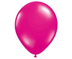 Folat falksson Metallic Luftballons Ballons Party-Deko 50 Stück Fuchsia 30cm