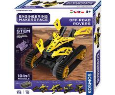 Kosmos 616328 Engineering Makerspace - Off-Road Rovers mehrsprachige Version (HU, CZ, SK, PL, Nicht DE) Science Experiment Kit, Experimentierset für Kinder