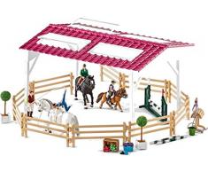 SCHLEICH 42403 Reitschule mit Pick-up und Anhänger Horse Club
