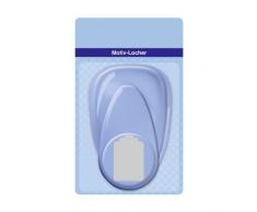 Ursus 19450079 - Motivlocher mit Hebel, maxi, Anhänger, ca. 50,8 mm, blau