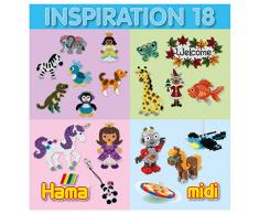 Hama 399-18 Heft Inspiration Nr. 18, für Bügelperlen Midi