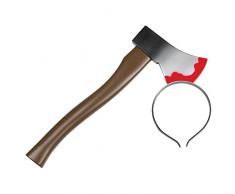 Rubie s ba1096 – Zubehör Kostüm Haarreif Axt, Einheitsgröße