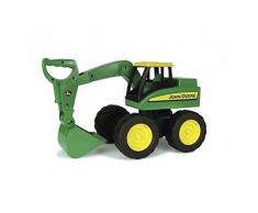 TOMY Bagger John Deere Big Scoop in grün - stabiler & robuster Kinderspielzeug Bagger aus Kunststoff für den Sandkasten - ab 3 Jahre