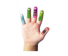 NPW Kinder Finger Puppets Tattoo Aufkleber, Verschiedene Finger Monsters