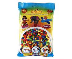 Hama 201-80 - Bügelperlen, ca. 3000 Perlen, transparent