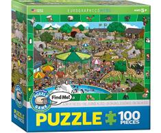 Eurographics MO Puzzle Spot and Find a Day in The Zoo (100 Teile)