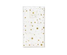 Talking Tables Weihnachtsfeier Dekorationen STAR-TCOVER-GLD Tischdecke