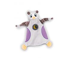 Nici 45824 Schlafmützen Schmusetuch Eule Olafina, Schnüffeltuch für Babys zum Trösten, Einschlafen und Kuscheln