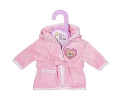 Zapf Creation 870259 Dolly Moda Bademantel 30-36 cm, bunt