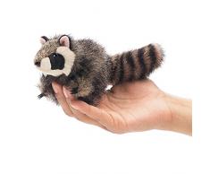 Folkmanis 2646 Fingerpuppe, schwarz, grau