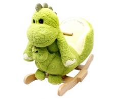 TORRO 3199902571 - Schaukeldino, Elsie mit Baby Schaukelpferd