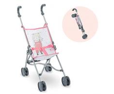 Corolle 9000140720 Mon Grand Poupon Puppenbuggy pink für alle 36-42cm Babypuppen