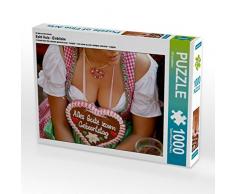 CALVENDO Puzzle Echt Holz - Einblicke 1000 Teile Lege-Größe 64 x 48 cm Foto-Puzzle Bild von Uli Landsherr