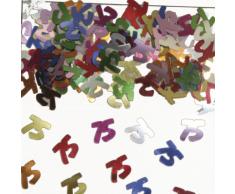 Folat 05320 - Tischkonfetti Zahl 75 - bunt - 1 x 14 gr.